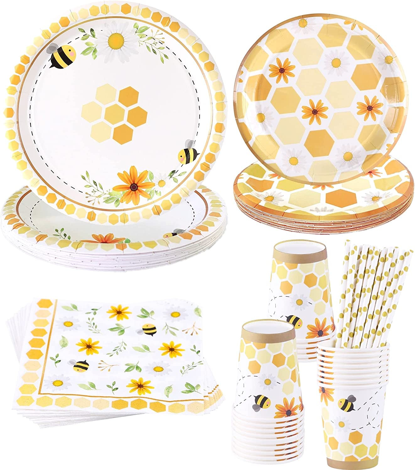 Bee Theme Party Supplies Set Beezzit