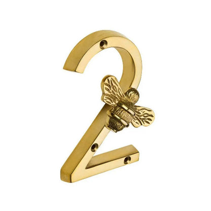 Bee House Numbers