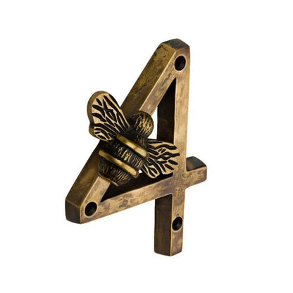 Bee House Numbers