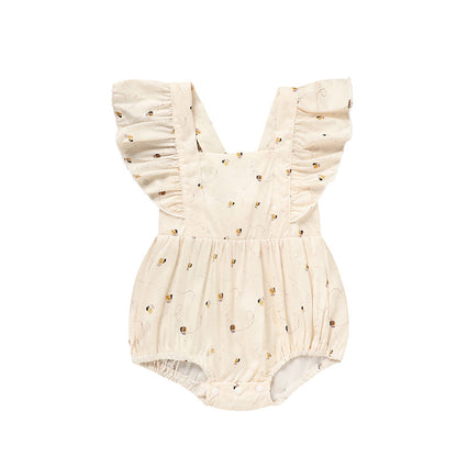Baby Girl Bee Romper