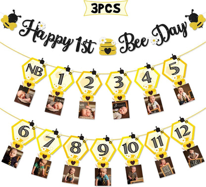 Happy 1st Bee Day Decorations